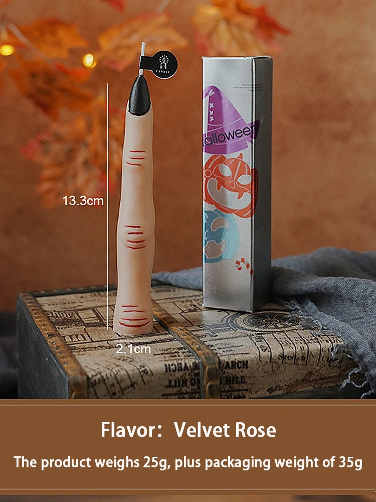 Halloween Candle Set: Skulls, Pumpkins, or Bone Fingers