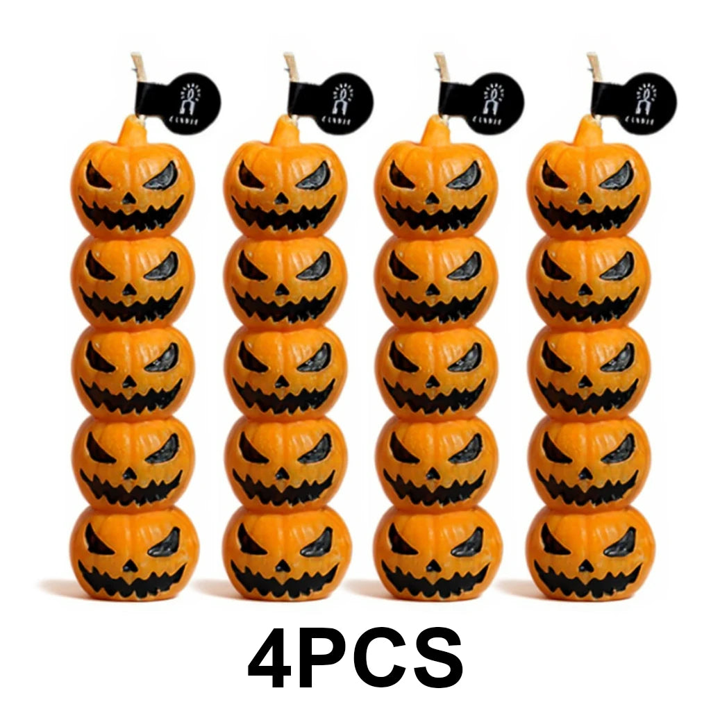 Halloween Candle Set: Skulls, Pumpkins, or Bone Fingers