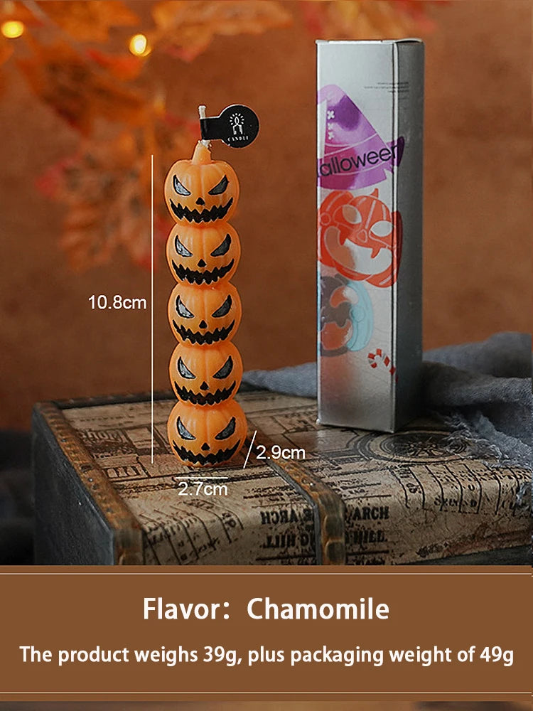 Halloween Candle Set: Skulls, Pumpkins, or Bone Fingers
