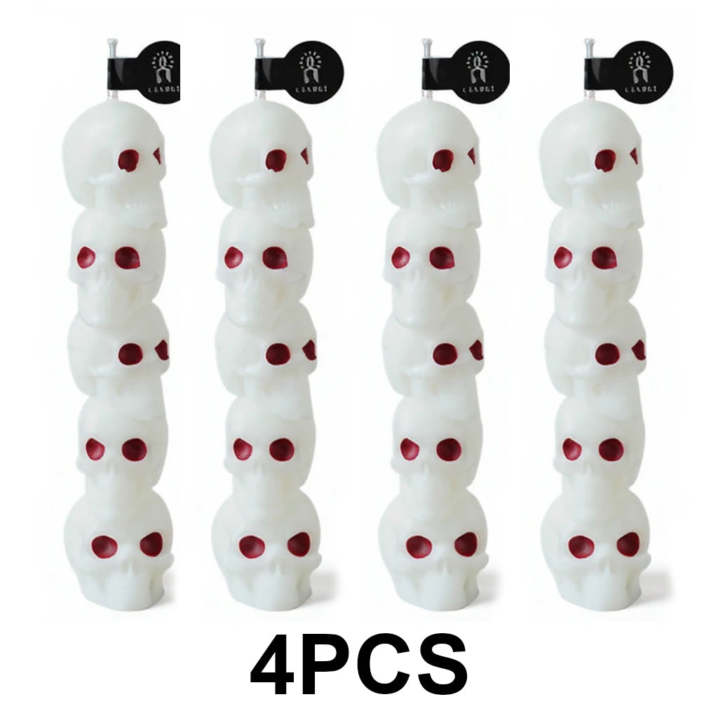 Halloween Candle Set: Skulls, Pumpkins, or Bone Fingers